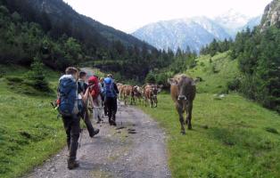 Klassenfahrt einmal anders: Wanderung von Hannover in die Alpen Klassenfahrt einmal anders: Wanderung von Hannover in die Alpen